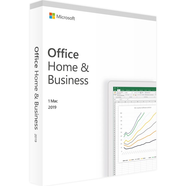 Microsoft Office 2019 Hogar y Empresa | para Mac | Cuenta vinculada